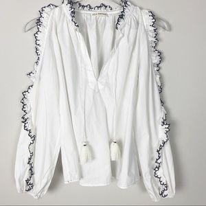 Ulla Johnson White Amandine Blouse